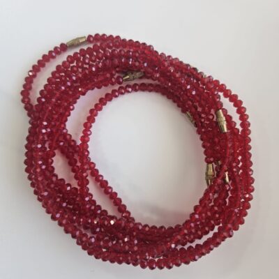 Red Crystal Anklets